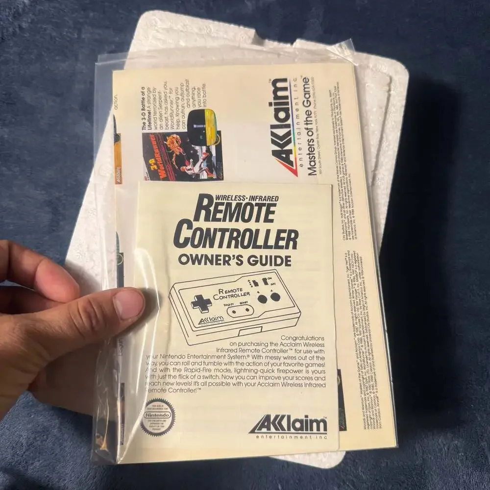 Acclaim Wireless Infrared Remote Controller for Nintendo Entertainment System